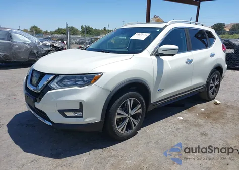 2017 Nissan Rogue Hybrid Sl from USA, damaged, VIN 5N1ET2MV2HC768860